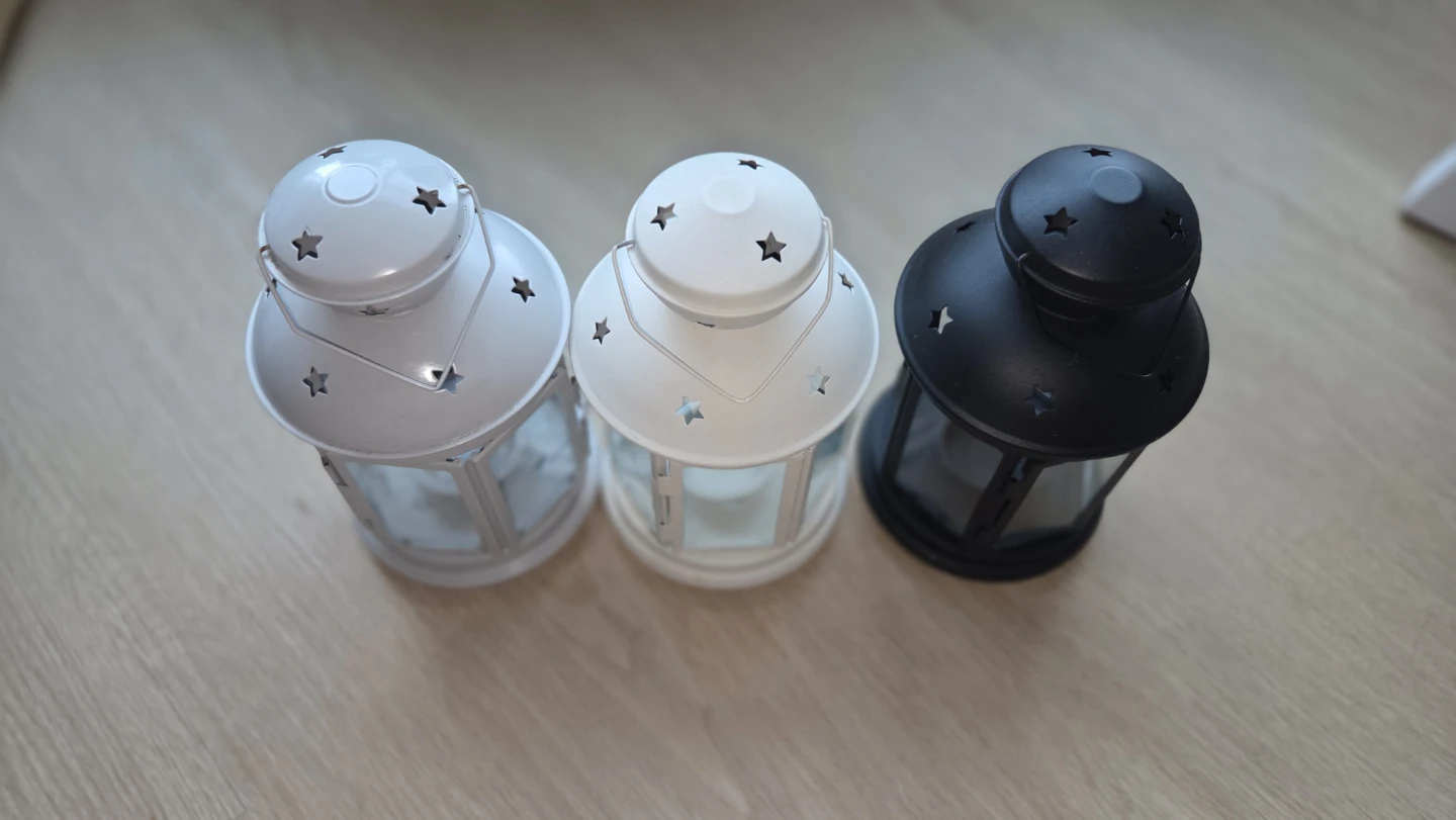 Set of 3 Metal Lanterns from IKEA - photo 3