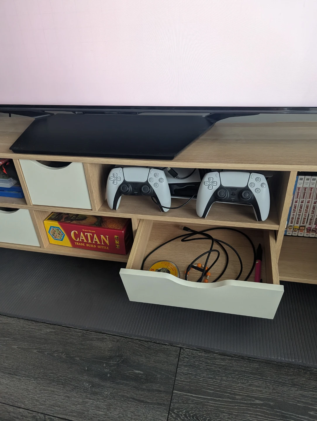 Modern Media Console Table - photo 2