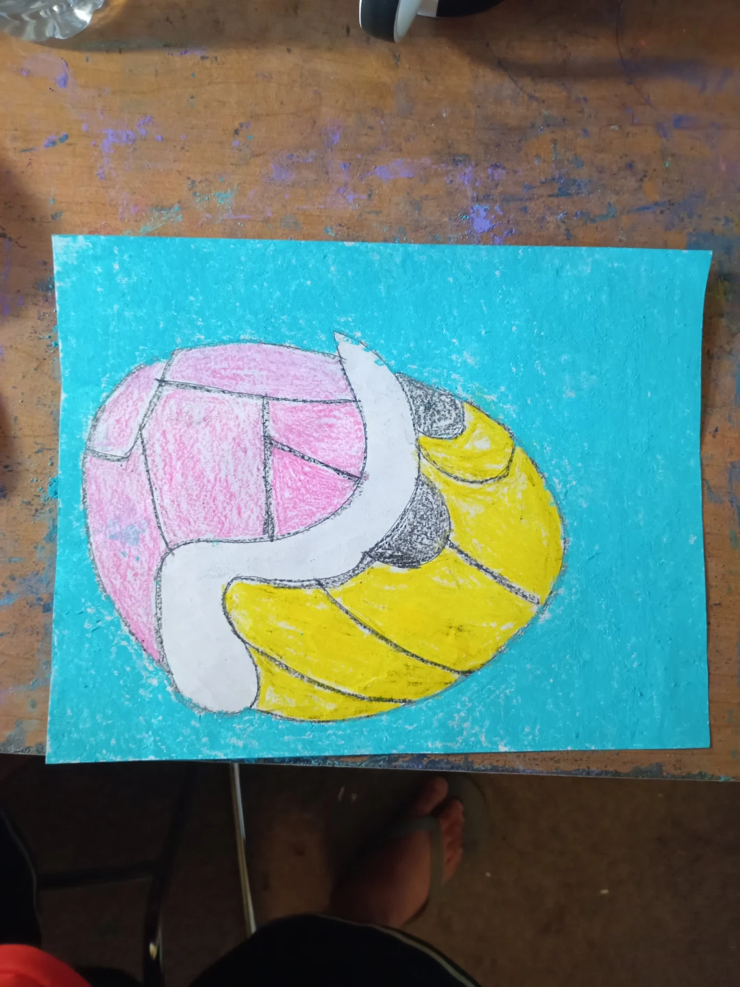 Kappa Shell Drawing by Custom Artist Sherwin - photo 4
