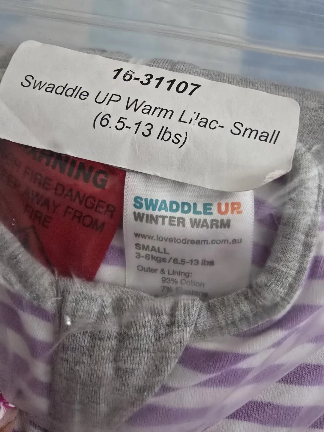 Swaddle UP Warm Lilac- Small Swaddle - photo 2