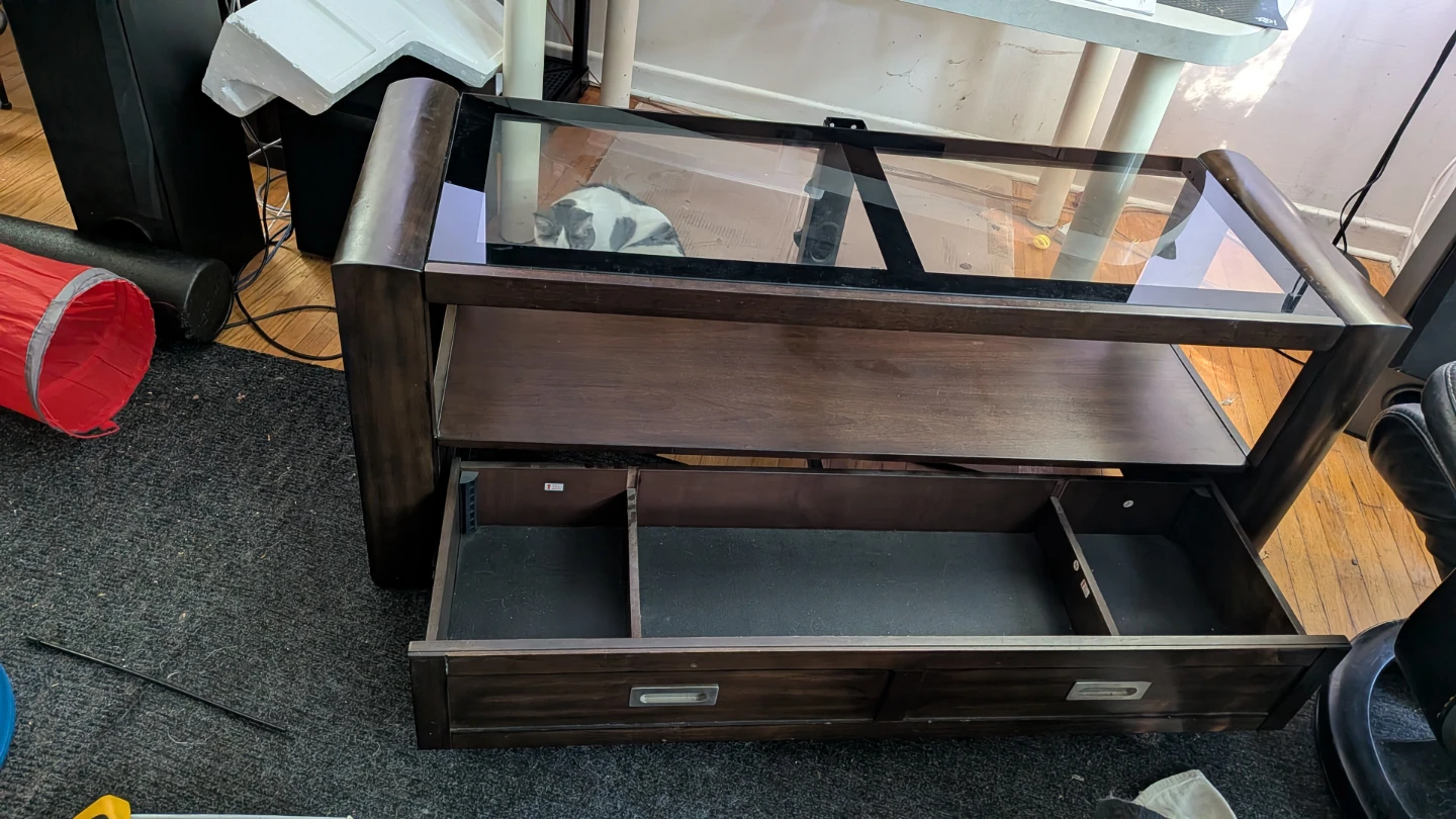 Whalen 3-in-1 TV Console with Swivel Mount - photo 2
