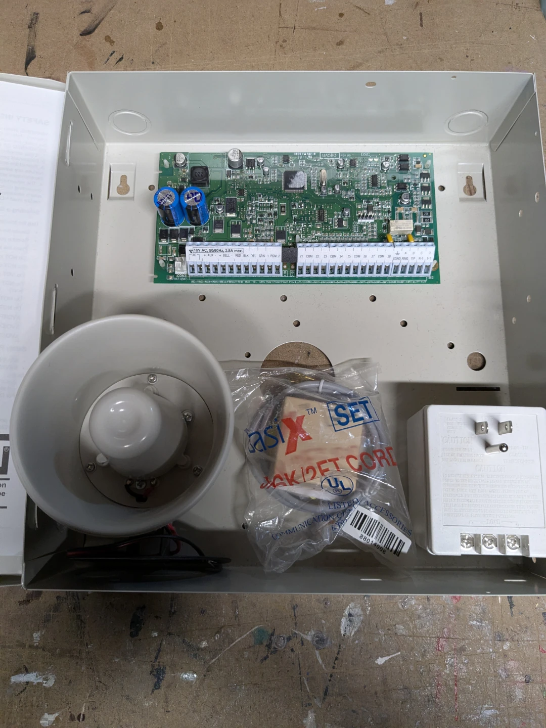 ADT security alarm panel