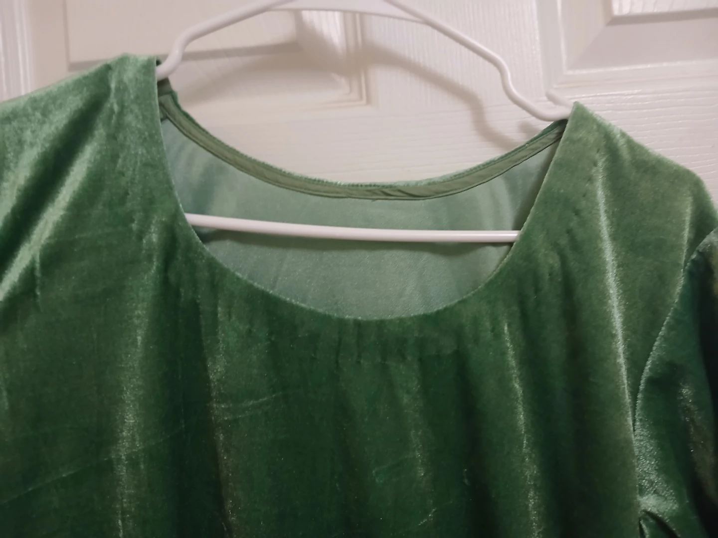 2 Emerald Green Velvet shirt - photo 2