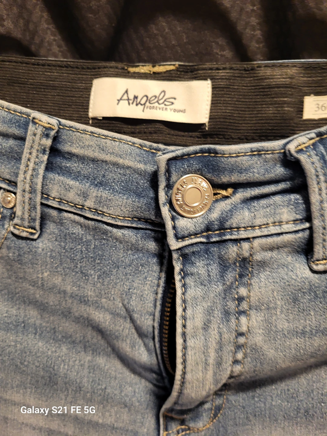 Angels Forever Young Light Wash Denim Jeans