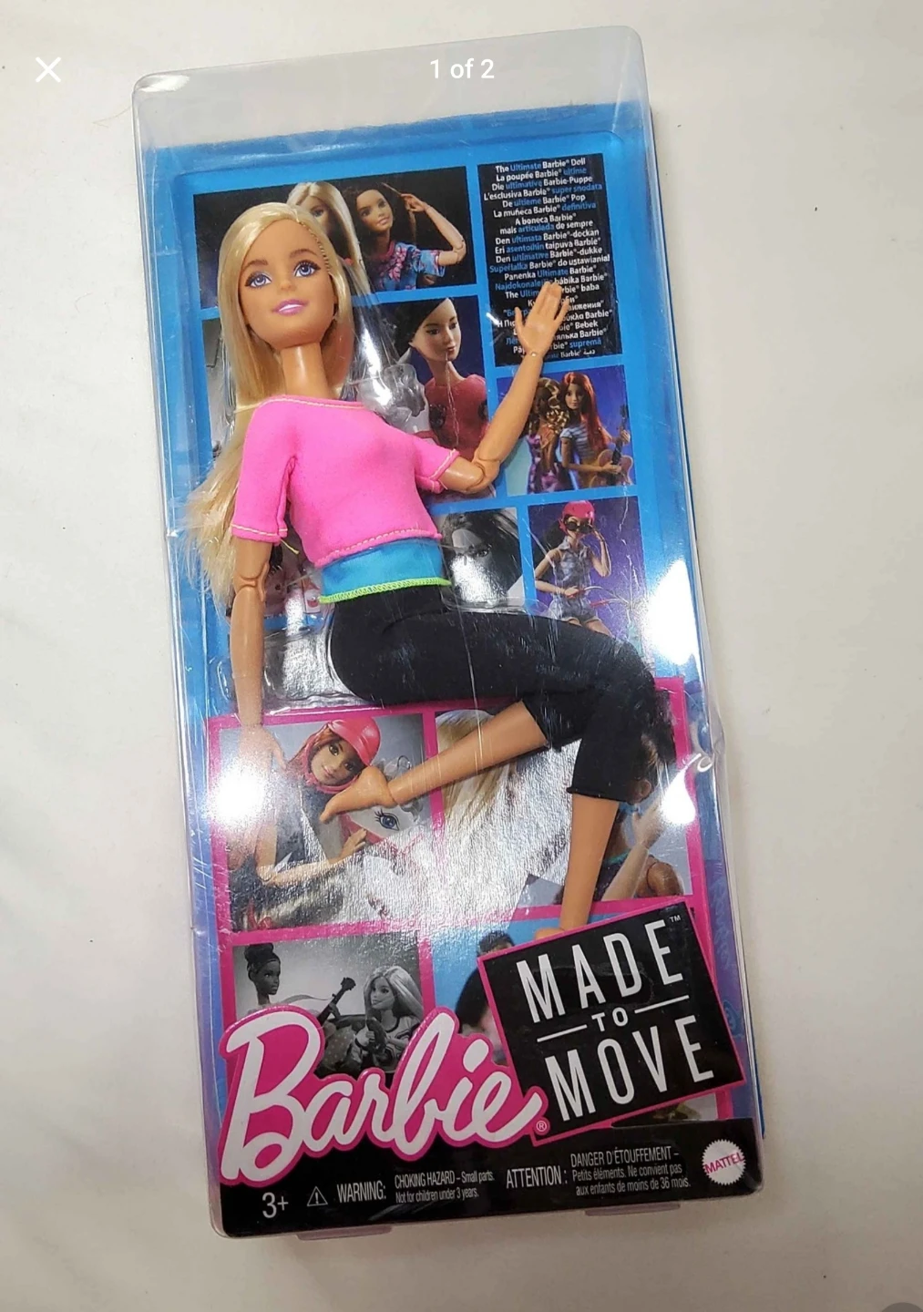 Mattel Barbie Made to Move Doll