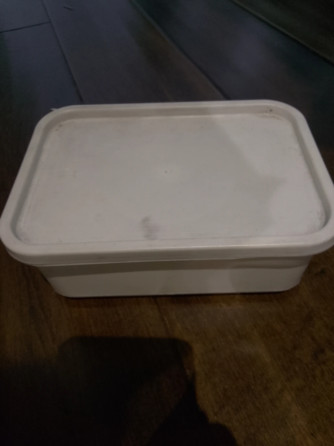 White Plastic Storage Container 🏈