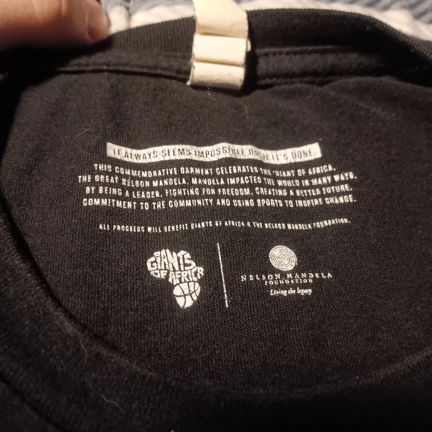 Giants of Africa Nelson Mandela Foundation T-Shirt - photo 3