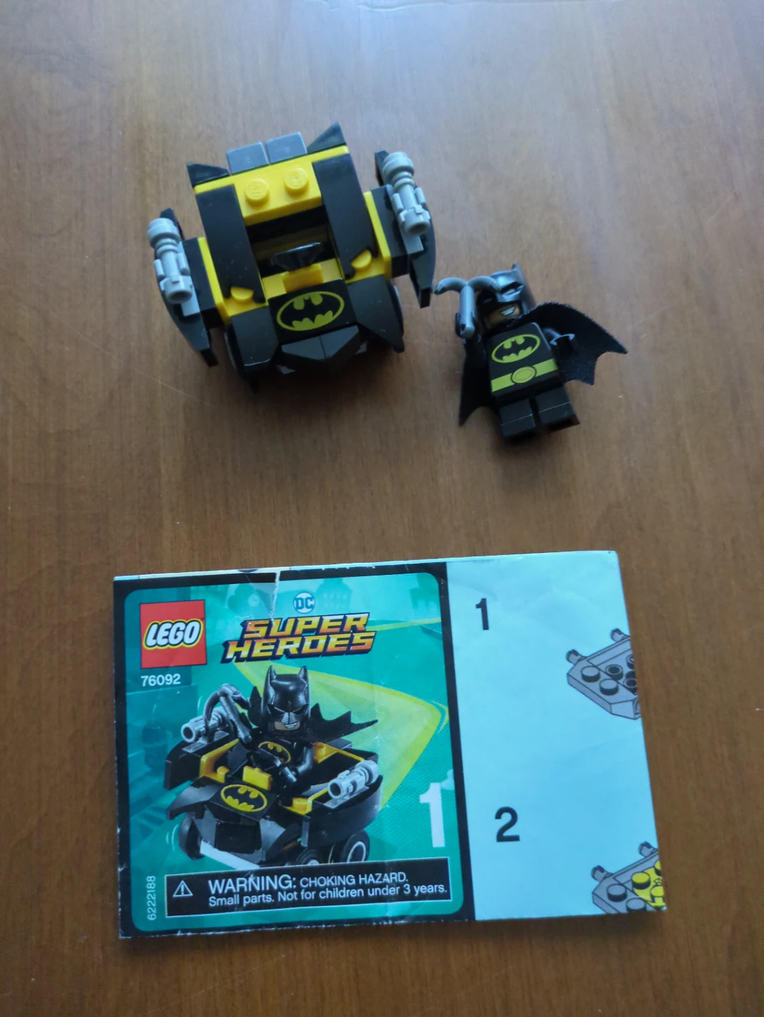 LEGO Super Heroes 76092 Mighty Micros: Batman vs. Harley Quinn🏈 - photo 2