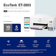 Epson EcoTank ET-2803 Wireless Printer