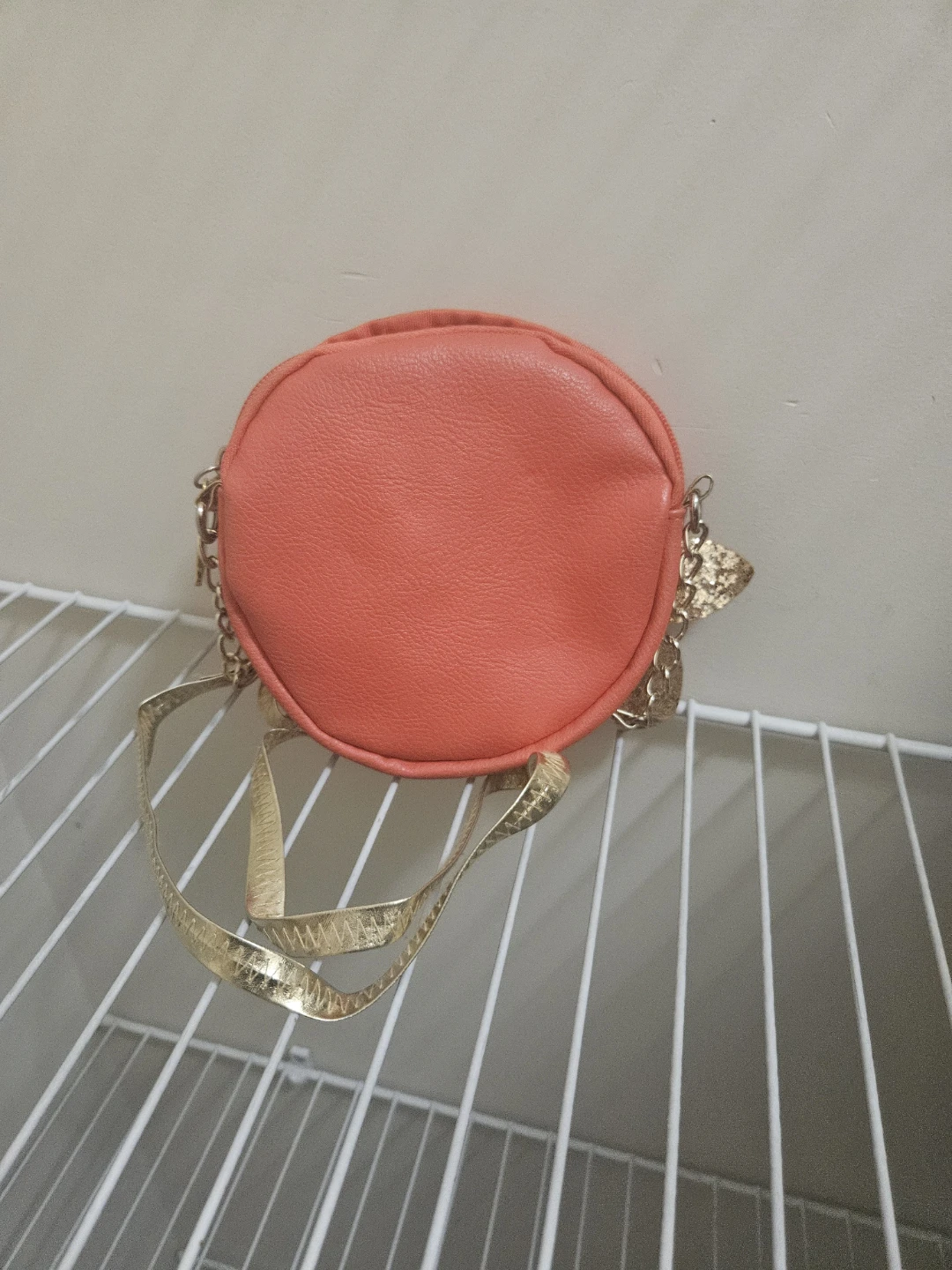Coral Rose Floral Crossbody Bag - photo 2