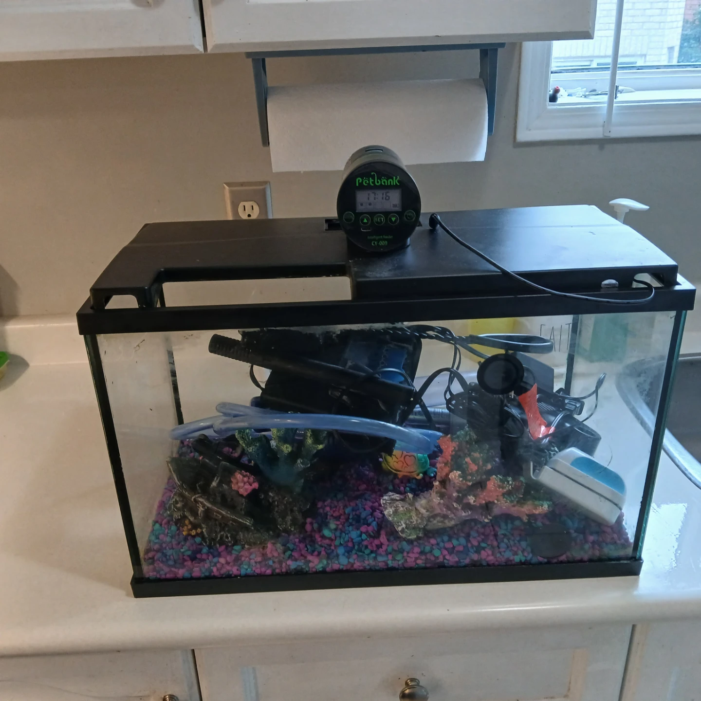 Aquarium fish tank with filter - photo 3