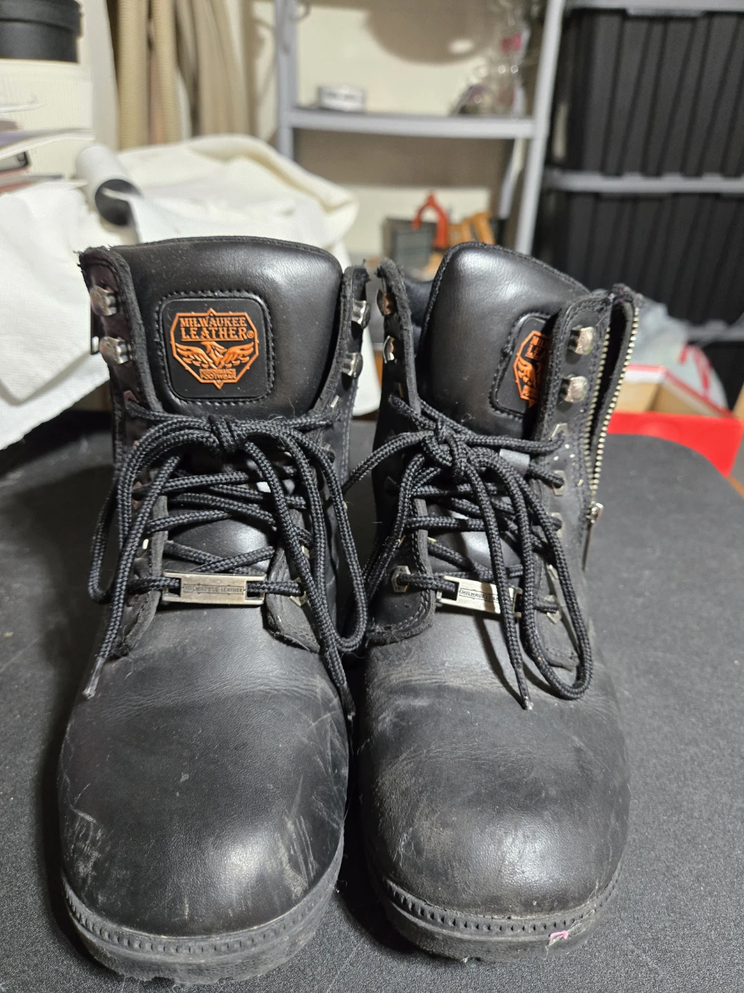 Milwaukee Leather Ladies Riding Boots MBL9320 Size 7.5