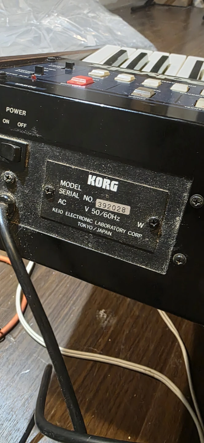 KORG Polysix 61-Key 6-Voice Analog Synthesizer Vintage Japan - photo 4