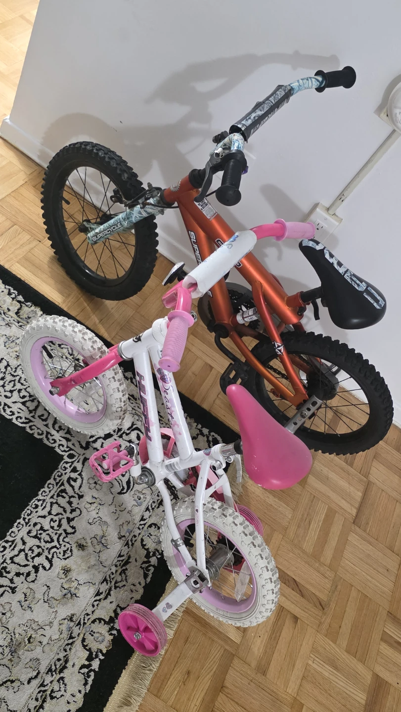 Supercycle and Huffy Kids Bikes with T$30 Each raining Wheels - photo 2