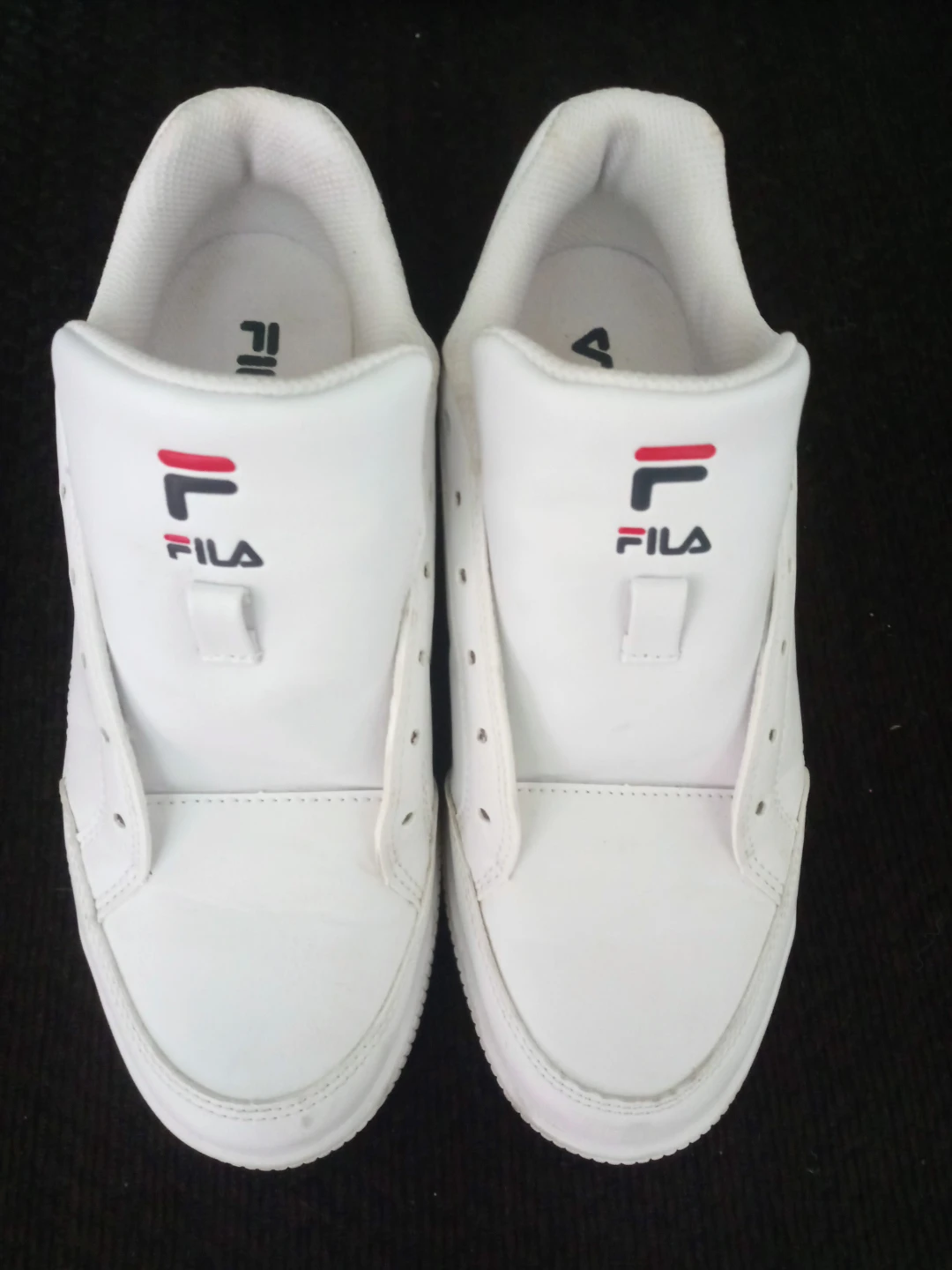 Fila White Sneakers Size 7
