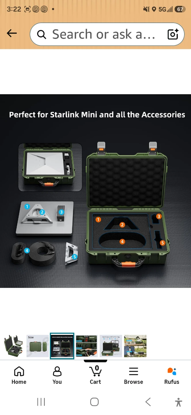 Hard Case for Starlink Mini - photo 3