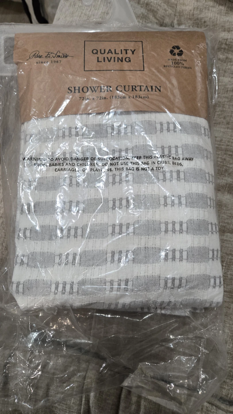 Park B. Smith Quality Living Shower Curtain