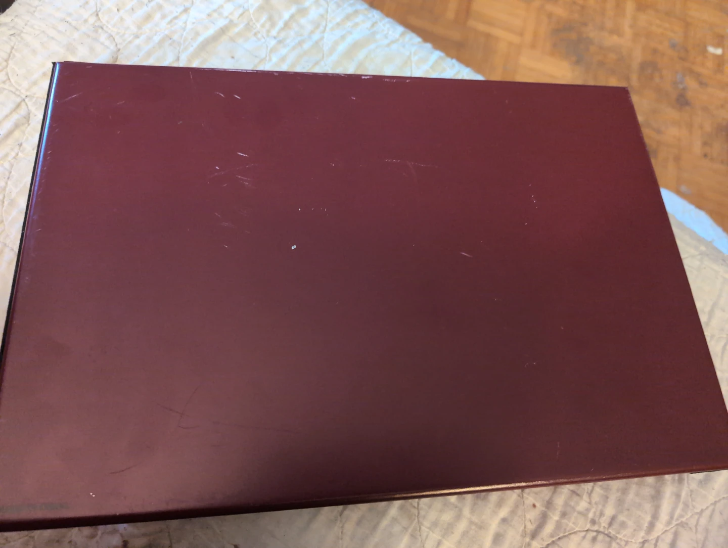 Burgundy Wood Photo Album - photo 5