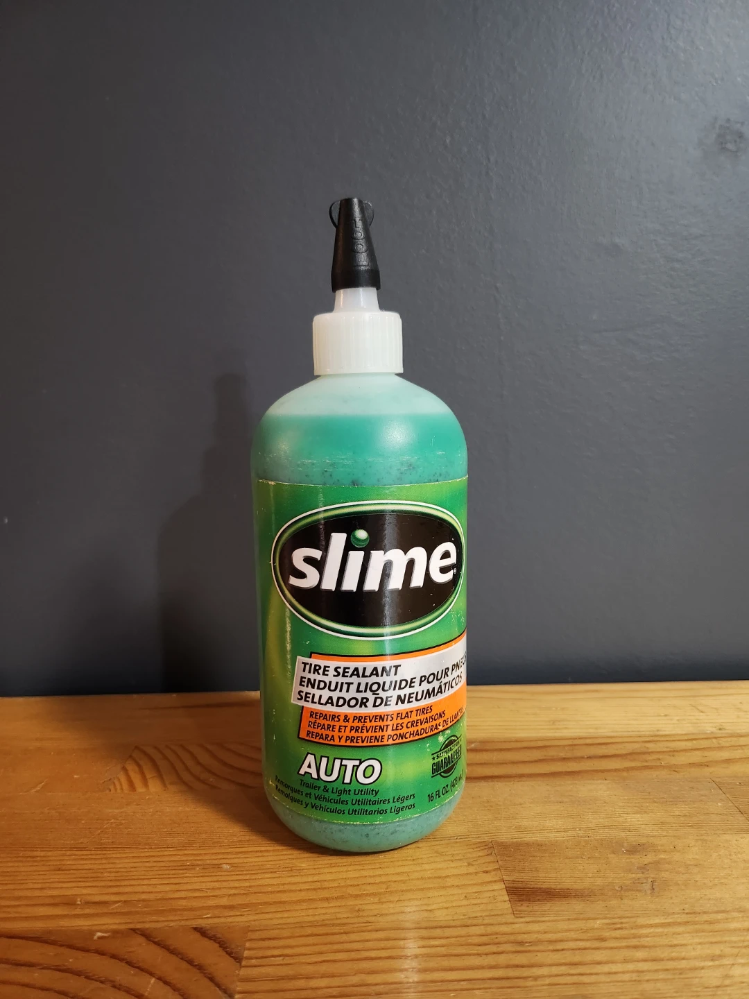 Slime Auto, Trailer & Light Utility Tire Sealant -(16oz.) 🏈