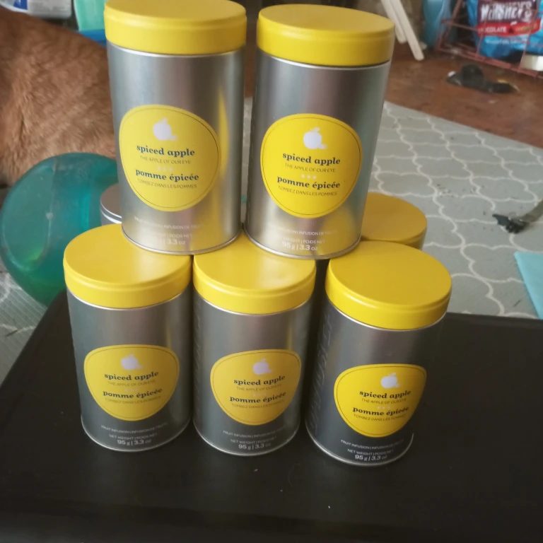 Spiced Apple Fruit Infusion Loose Tea Tins