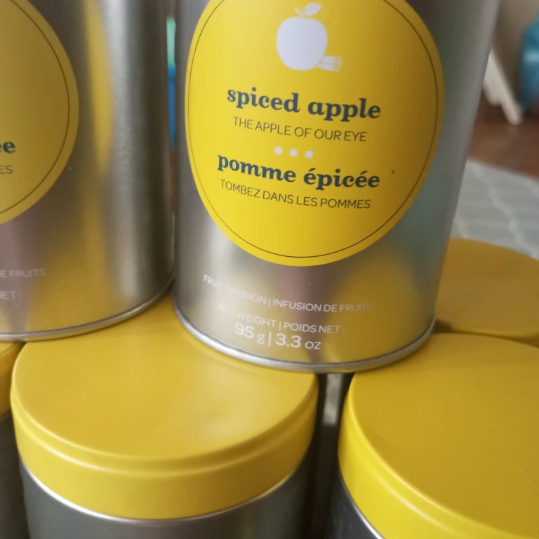 Spiced Apple Fruit Infusion Loose Tea Tins - photo 2
