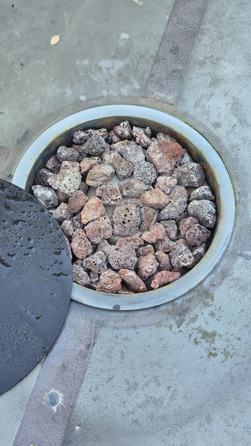 Glass Top Propane Fire Pit Table - photo 2