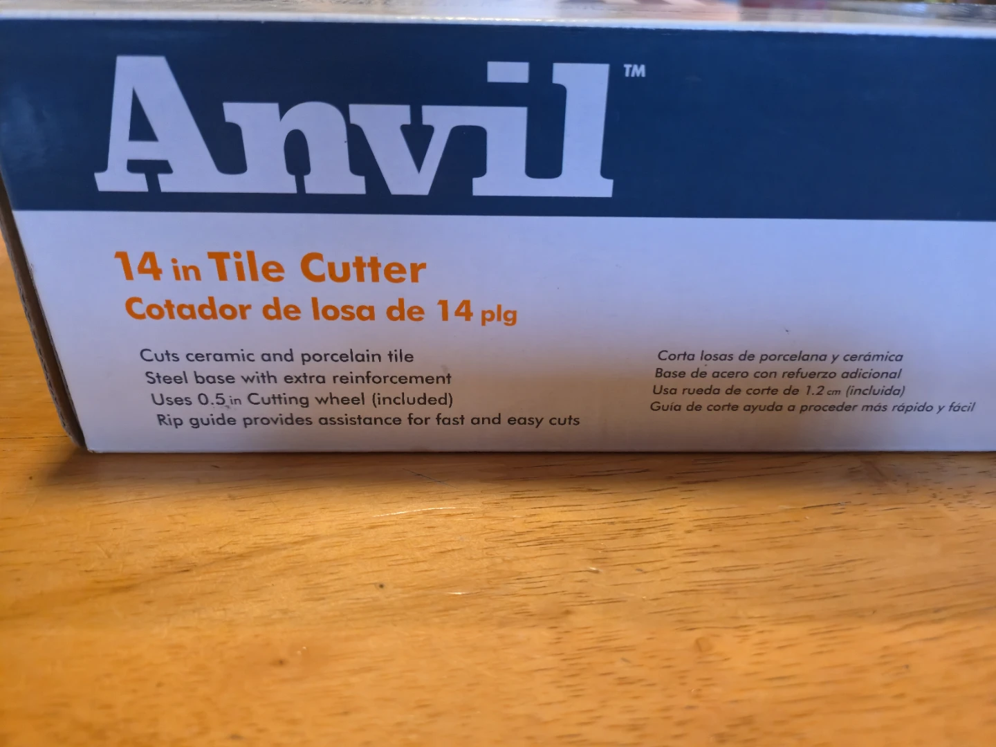 Anvil 14” Ceramic & Porcelain Tile Cutter – New - photo 3
