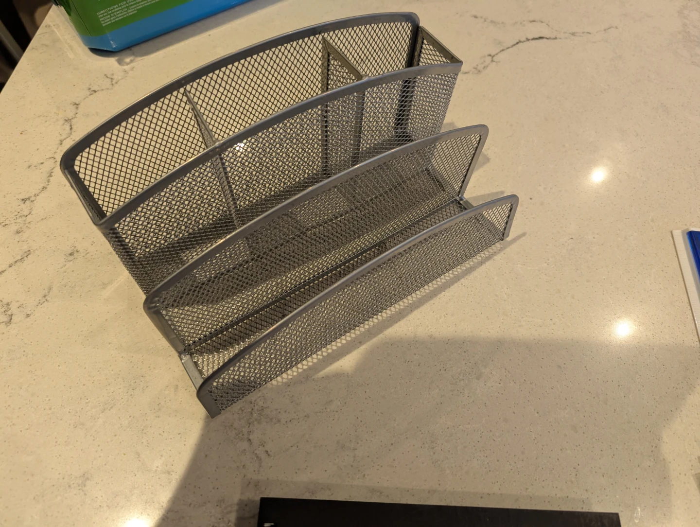 Assorted Desk Stationery and Metal Organizer - photo 3
