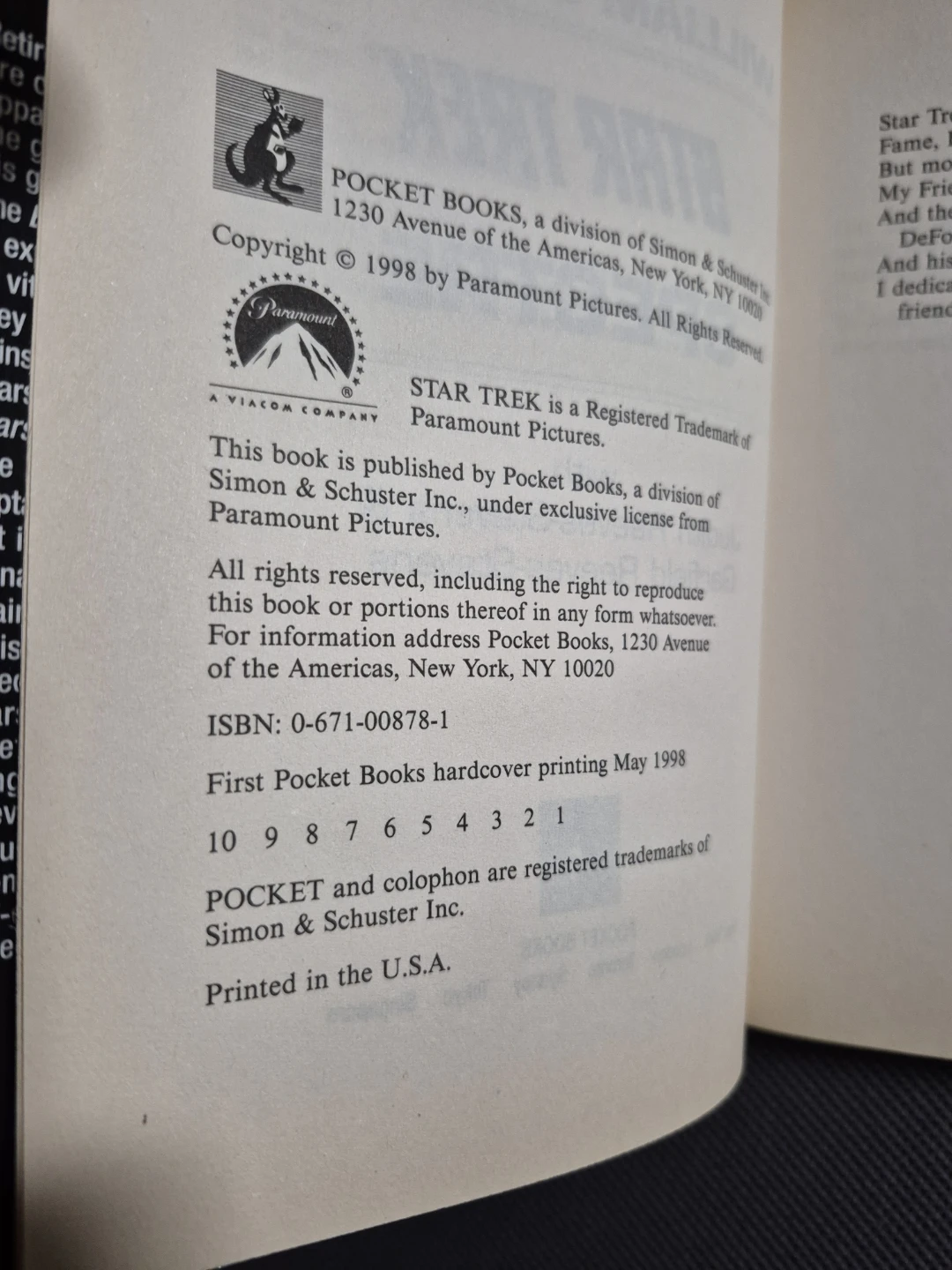 Star Trek: Spectre (1st Edition - HC) - photo 4