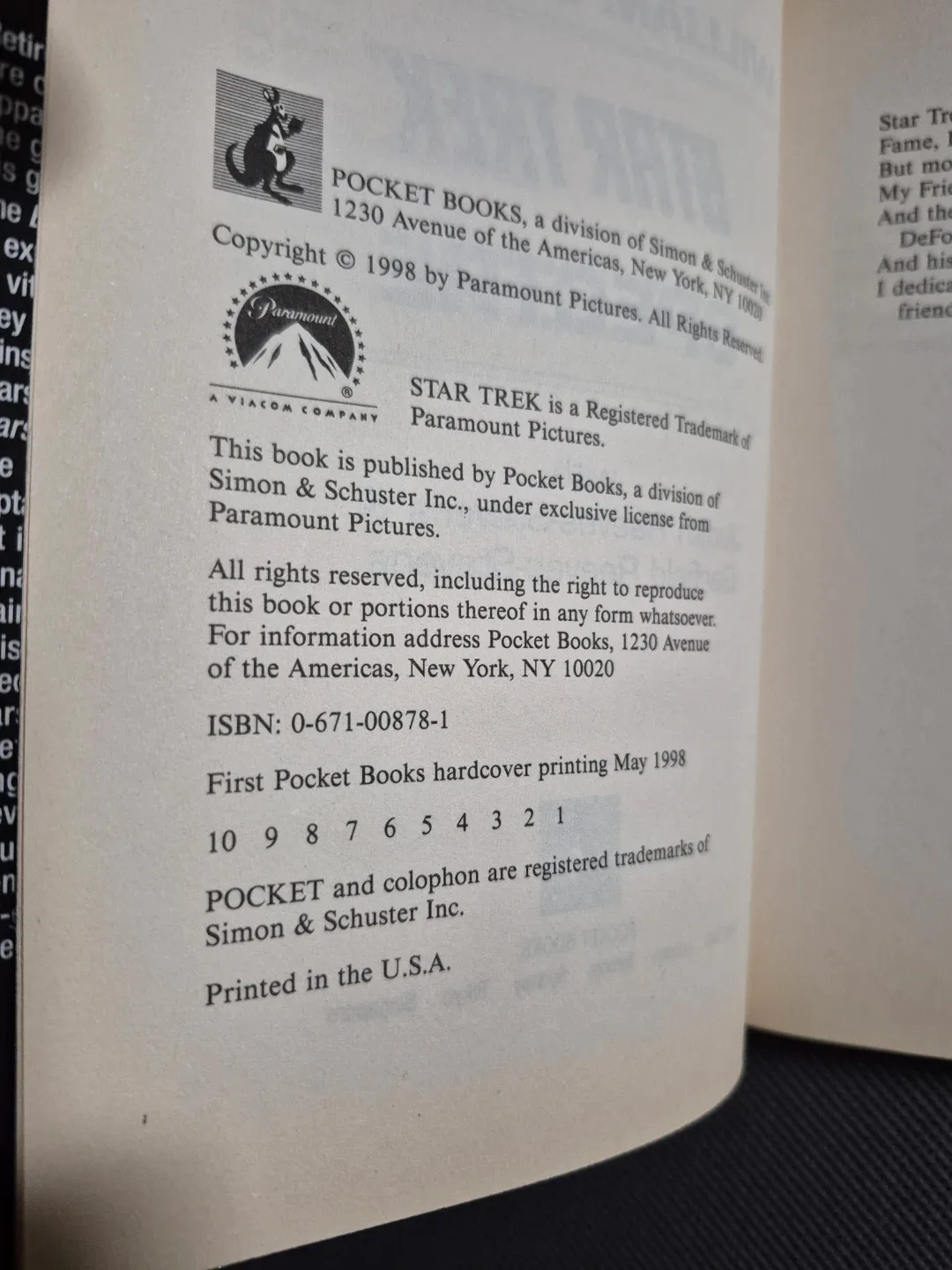 Star Trek: Spectre (1st Edition - HC) - photo 4