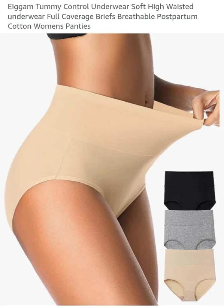 Eiggam Tummy Control High Waisted Underwear 🏈