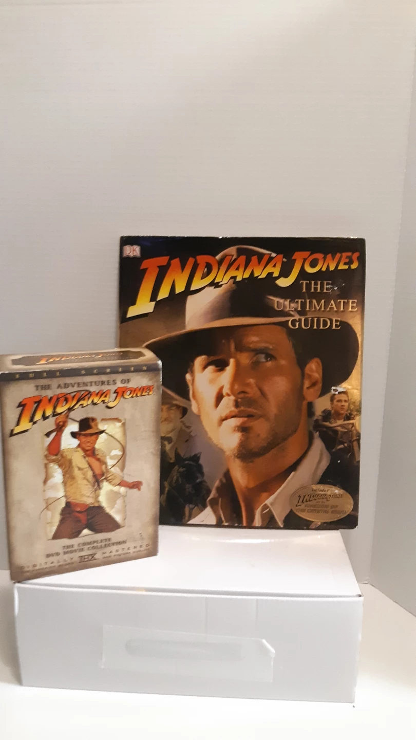 Indiana Jones DVD Collection and Ultimate Guide Book