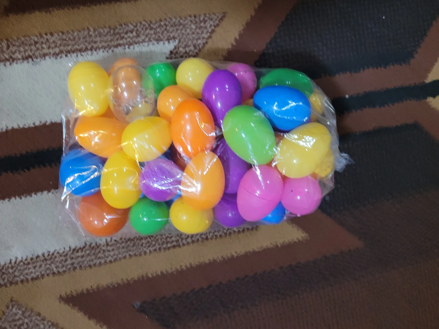 Assorted Plastic Easter Eggs