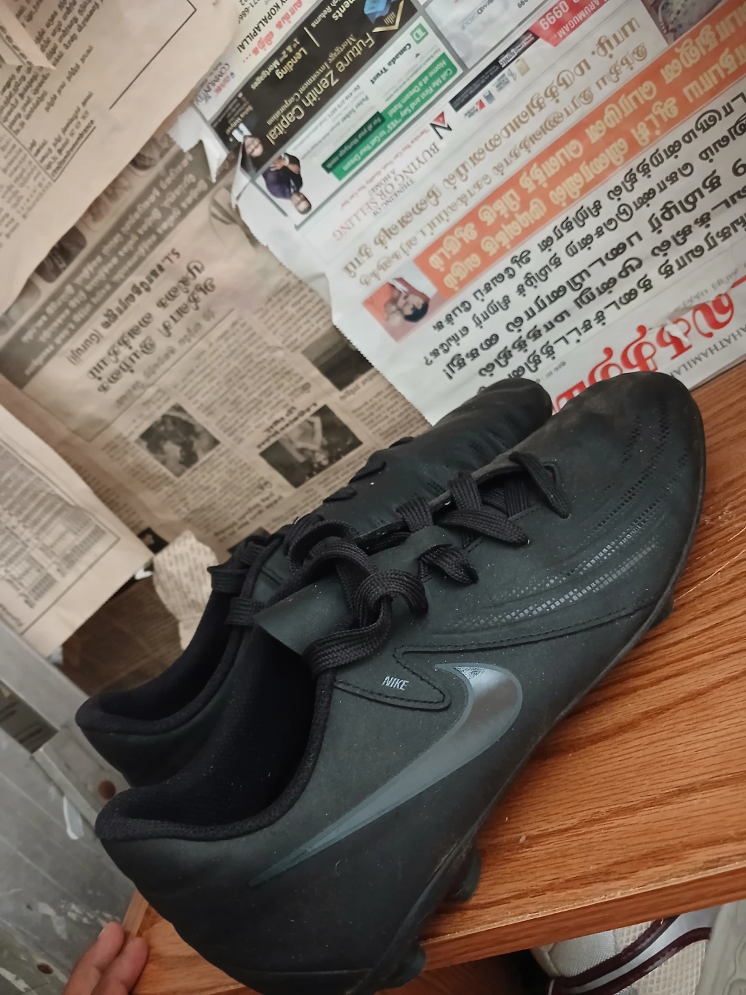 Nike Black Soccer Cleats - photo 3