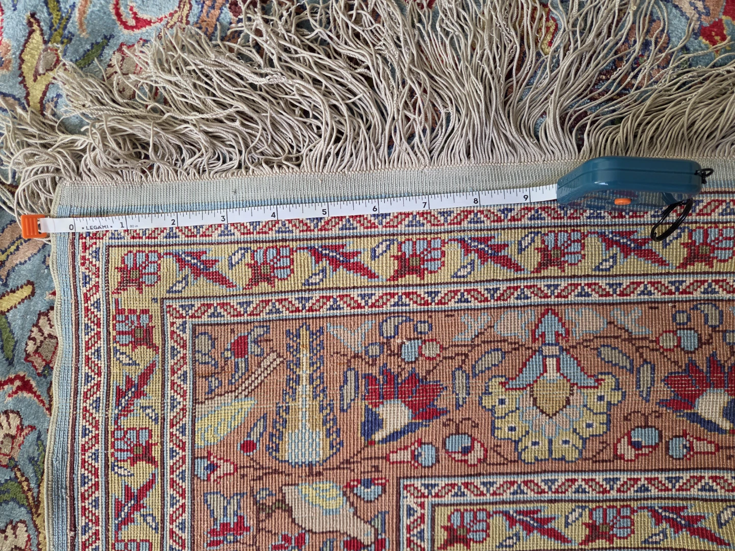 Rug Floral Design, Hereke Silk for Museum of Art - photo 5