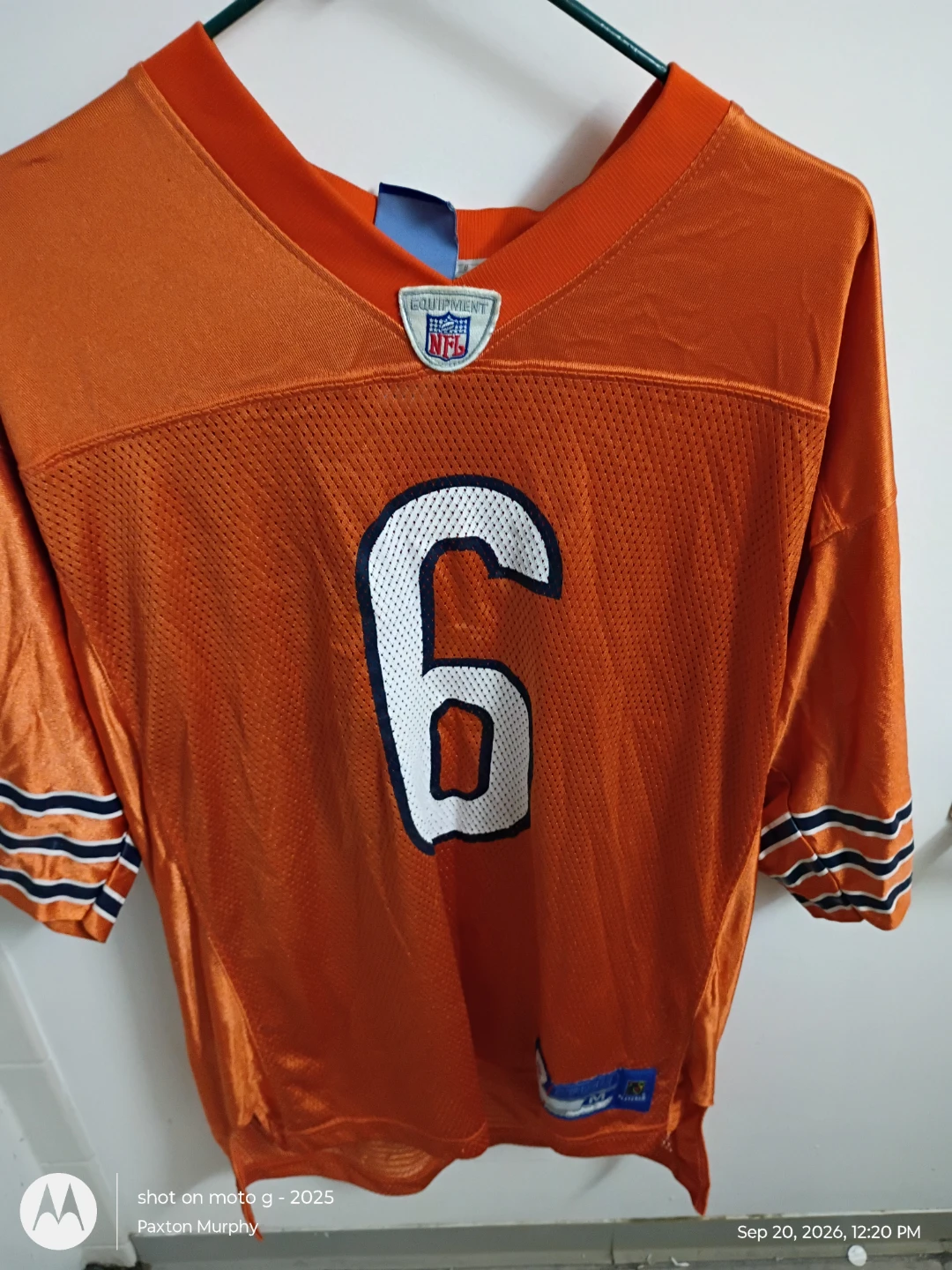 Reebok NFL Jay Cutler Chicago Bears Jersey