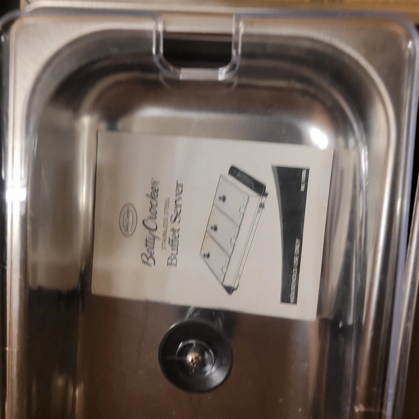 Betty Crocker Stainless Steel Buffet Server - photo 3