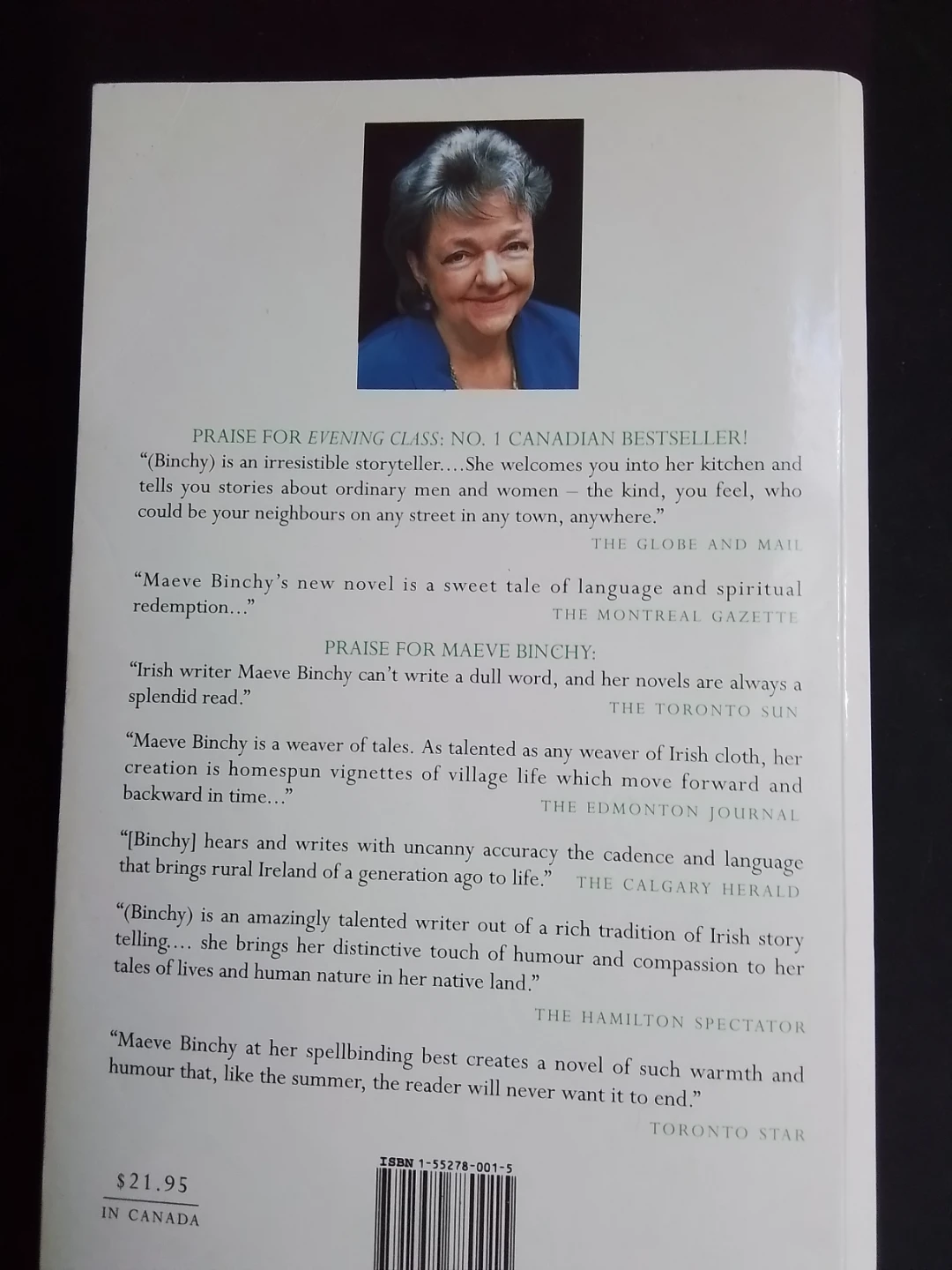 Tara Road by Maeve Binchy - photo 3
