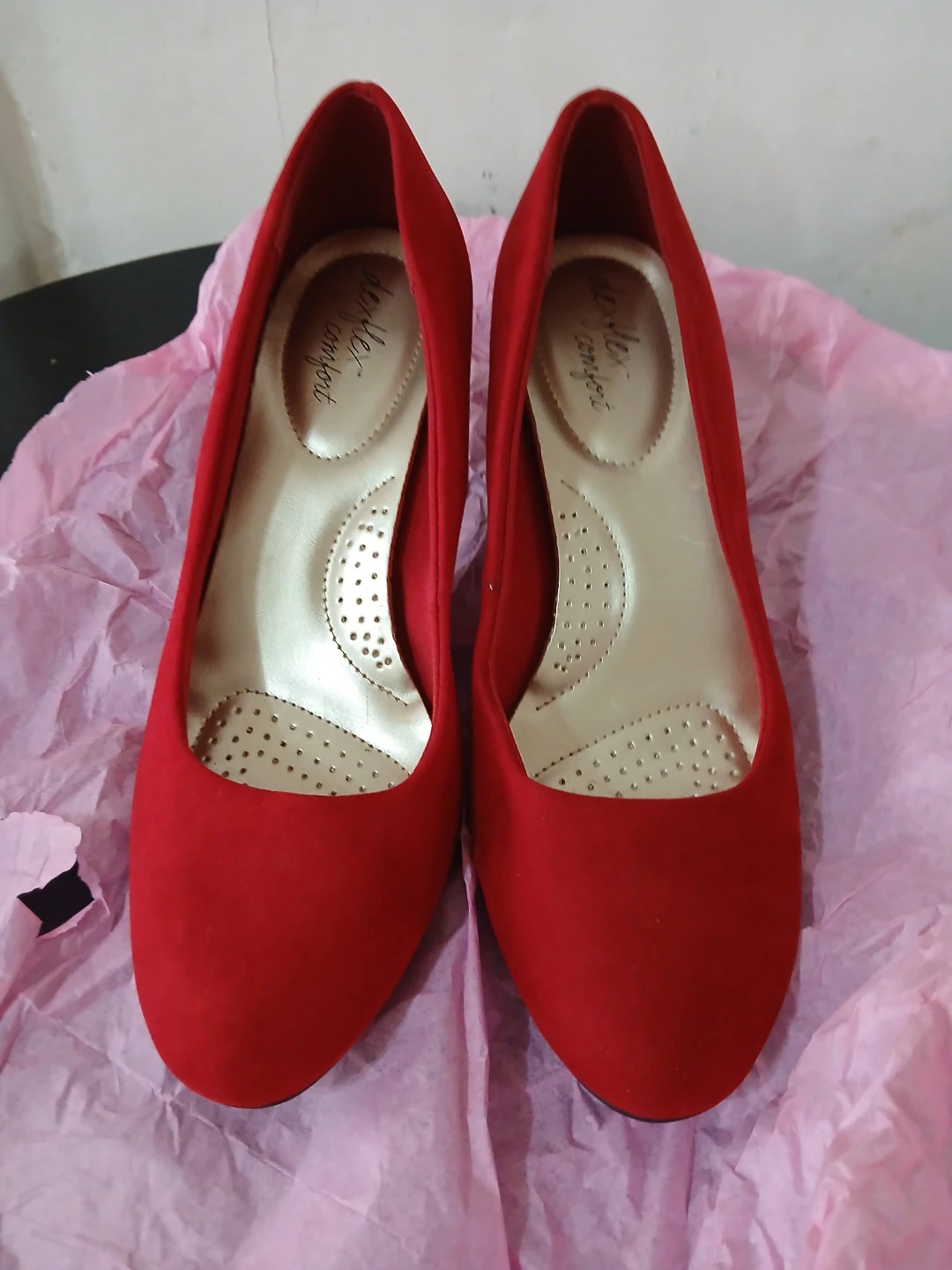 Dexflex Comfort Red Heels 9.5