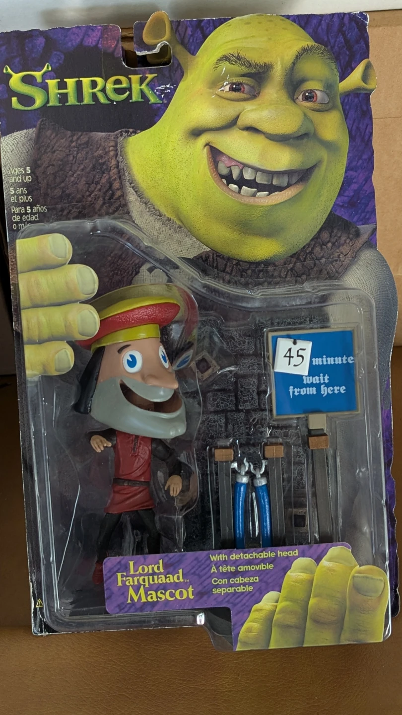 Shrek Lord Farquaad Mascot Action Figure