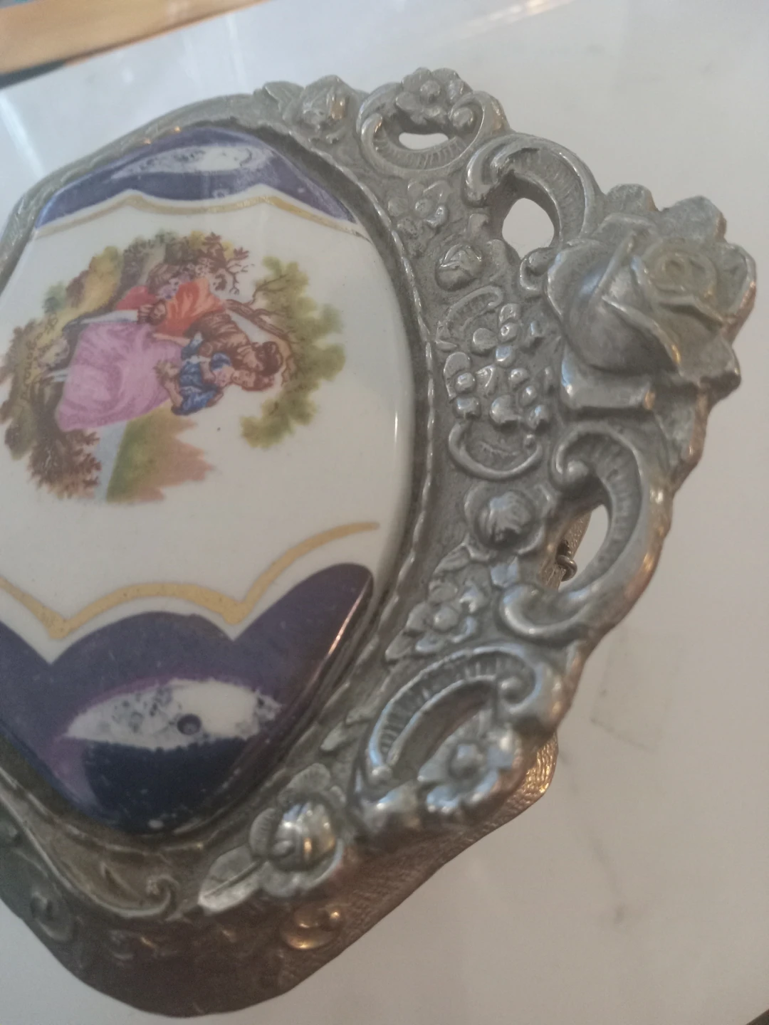 Vintage Made in Italy Decorative Trinket Box - photo 2