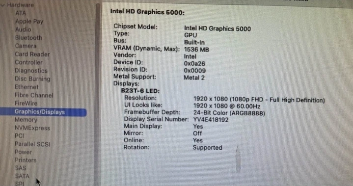 Mac mini 256ssd  Intel i5 - photo 5