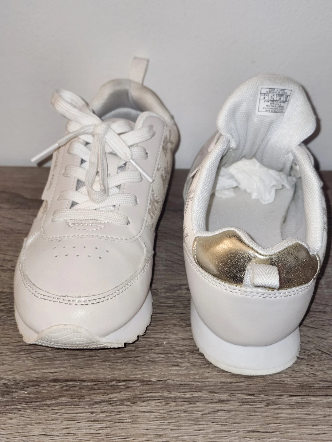Michael Kors Landry Sneakers White Size 4 - photo 5