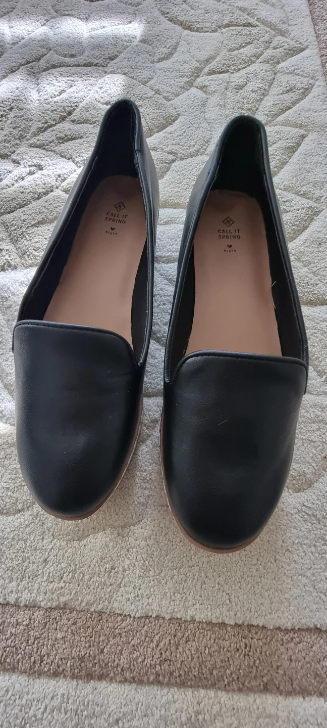 Call It Spring Black Loafers