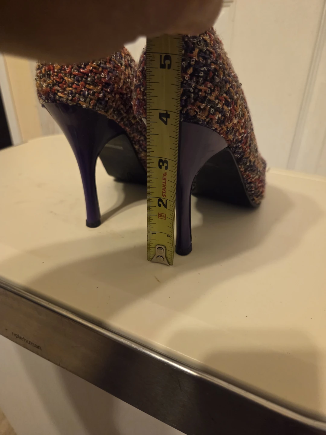 Anne Klein Tweed Pointed Toe Pumps - photo 4
