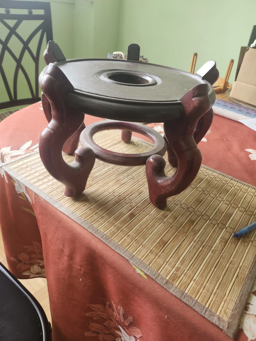 Vintage Wooden Decorative Display Stand