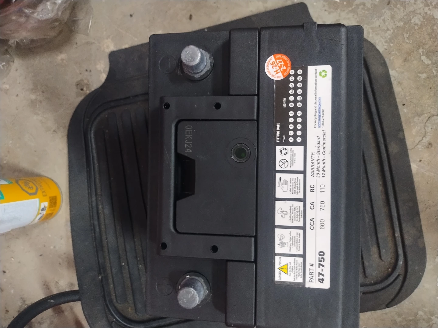 Magnacharge 47-750 Automotive Battery - photo 3