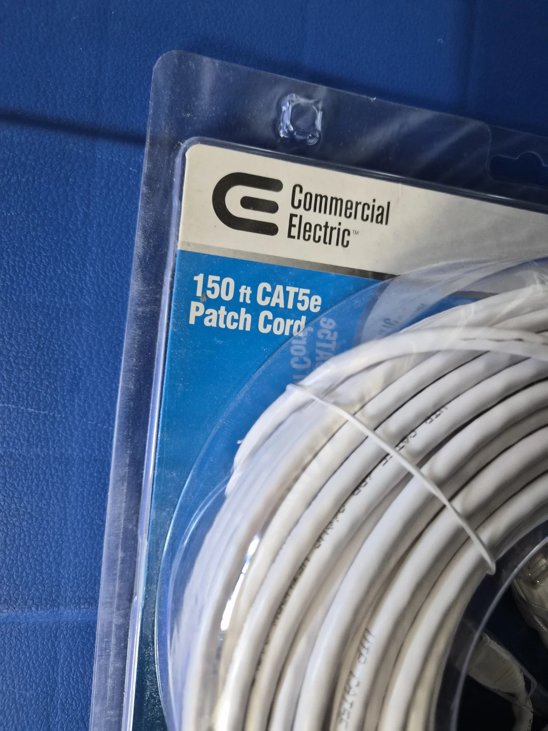 Commercial Electric 150 ft CAT5e Patch Cord - photo 2