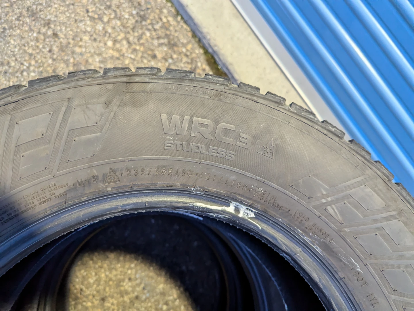 235/65R16C Tyres WRC3 Studless Tires - photo 3