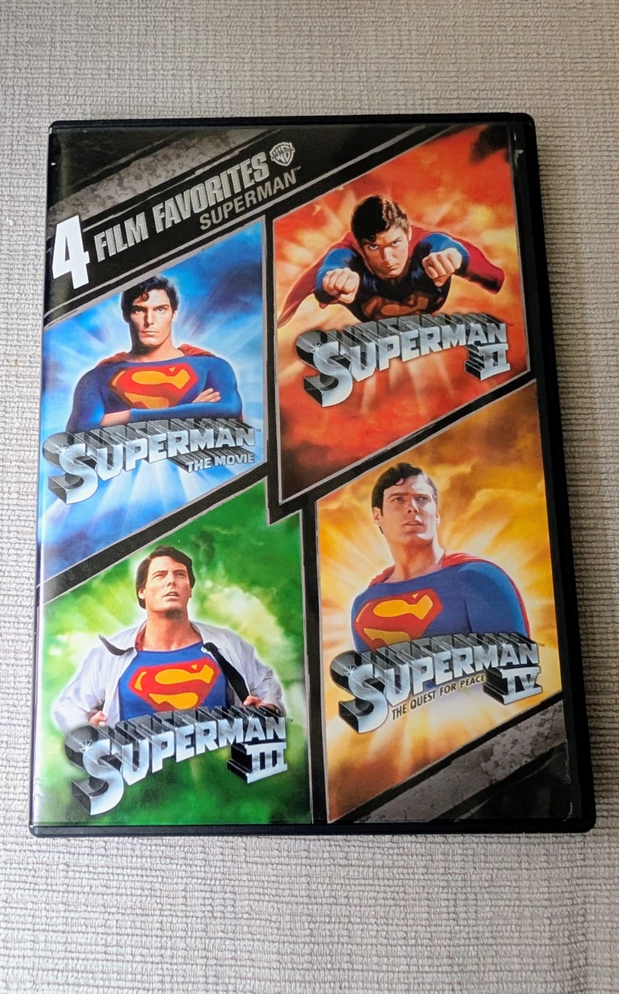 Superman 4 Film Favorites DVD Collection Movies